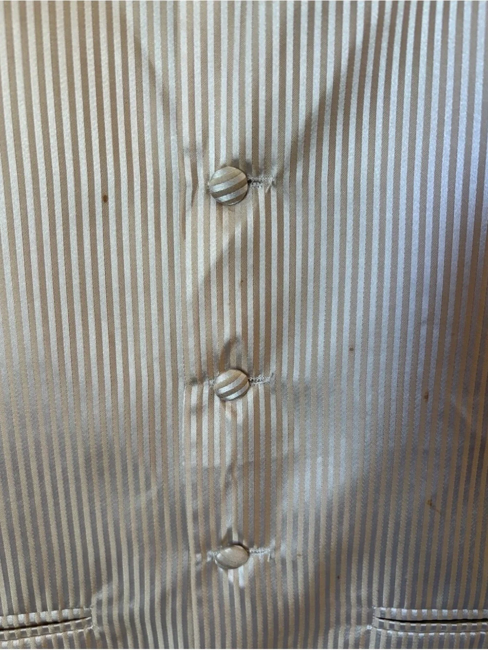 Paul Malone Men's Tan Eight -Piece Suit Pants size 40S 35 W,  length 32